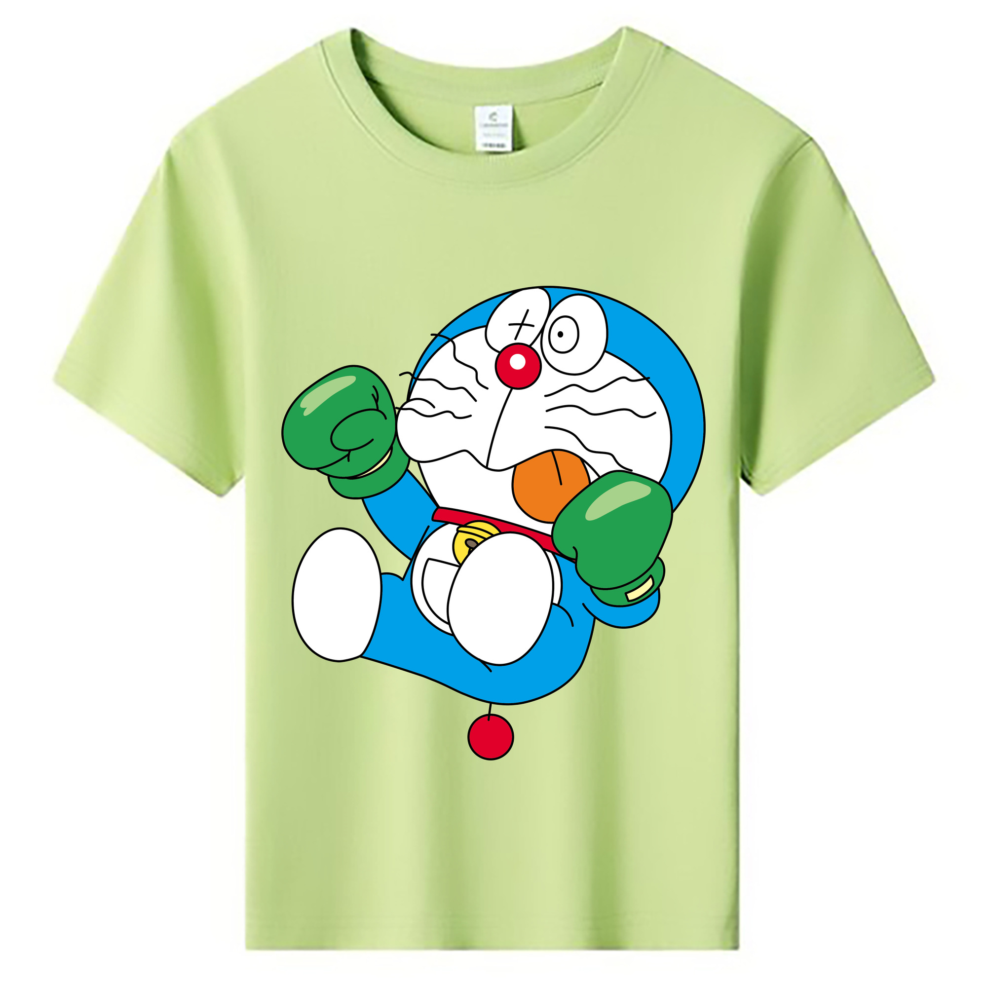 （画像用） ドラえもん Doraemon 綿100％キッズTシャツ（フロントプリント）